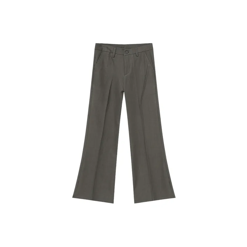 Casual Loose Polyester Suit Trousers