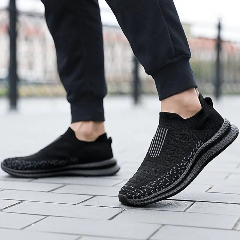 Simple Sporty Slip On Shoes-4