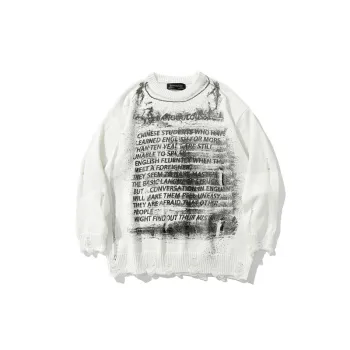 Retro Letter Fashion Knitwear