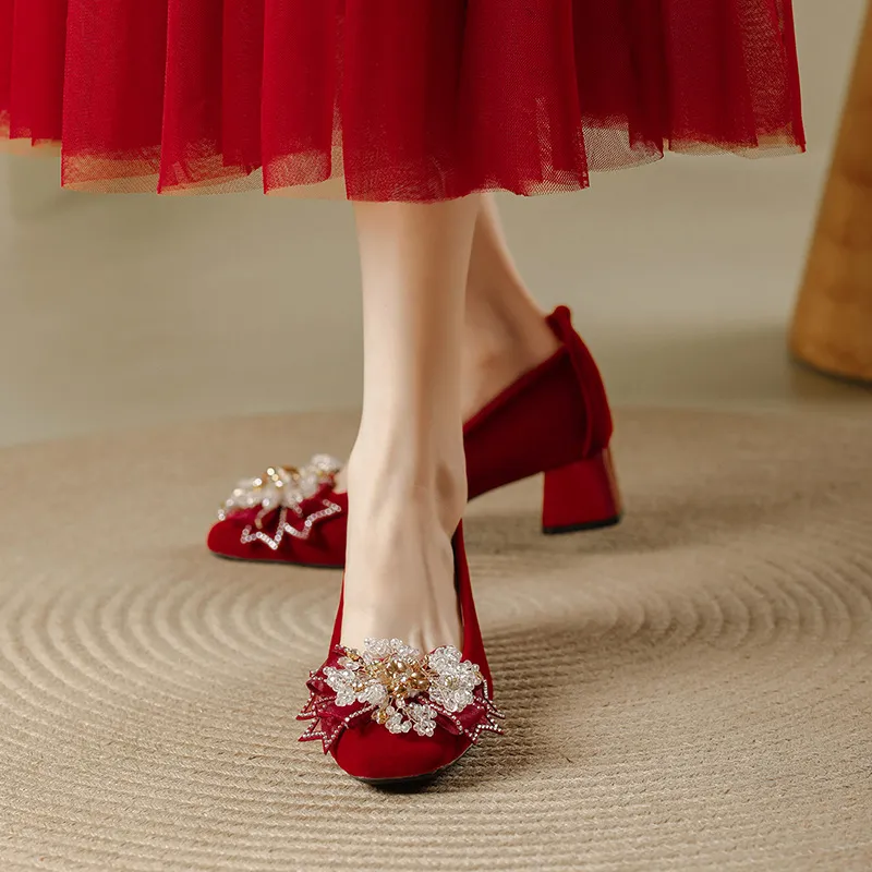 Fashionable Luminous High Heels-1