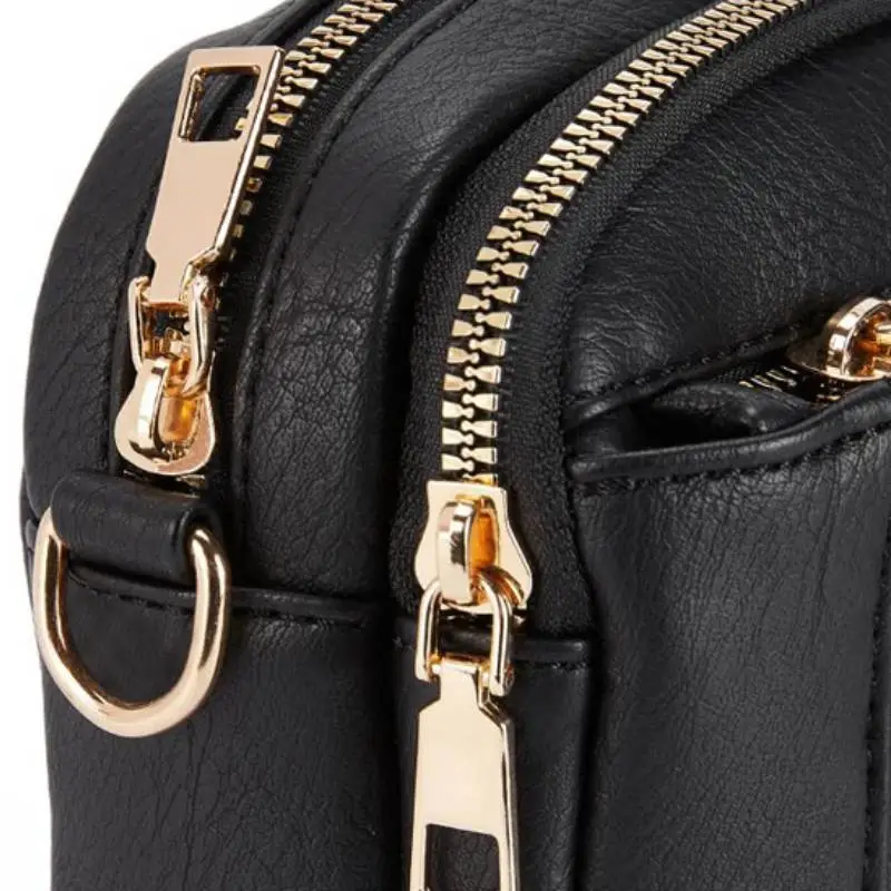 Fashionable Zipper Crossbody Bag Women-4