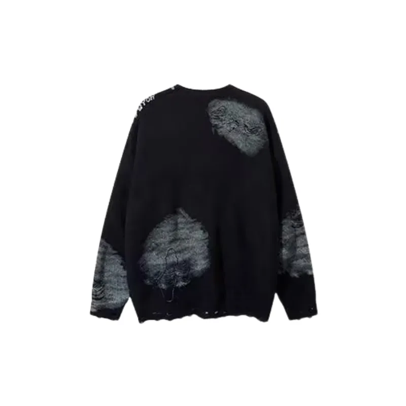 Ripped Loose Sweater-1