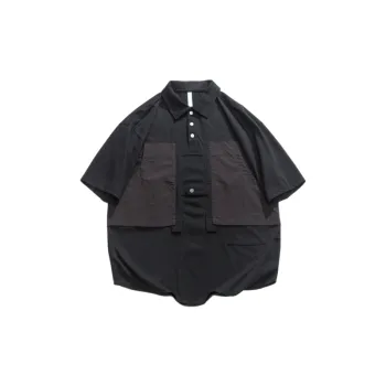 Simple Basics Cotton Blended Fabric Polo Unisex