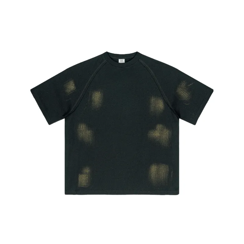 Retro Loose Cotton T Shirt-14