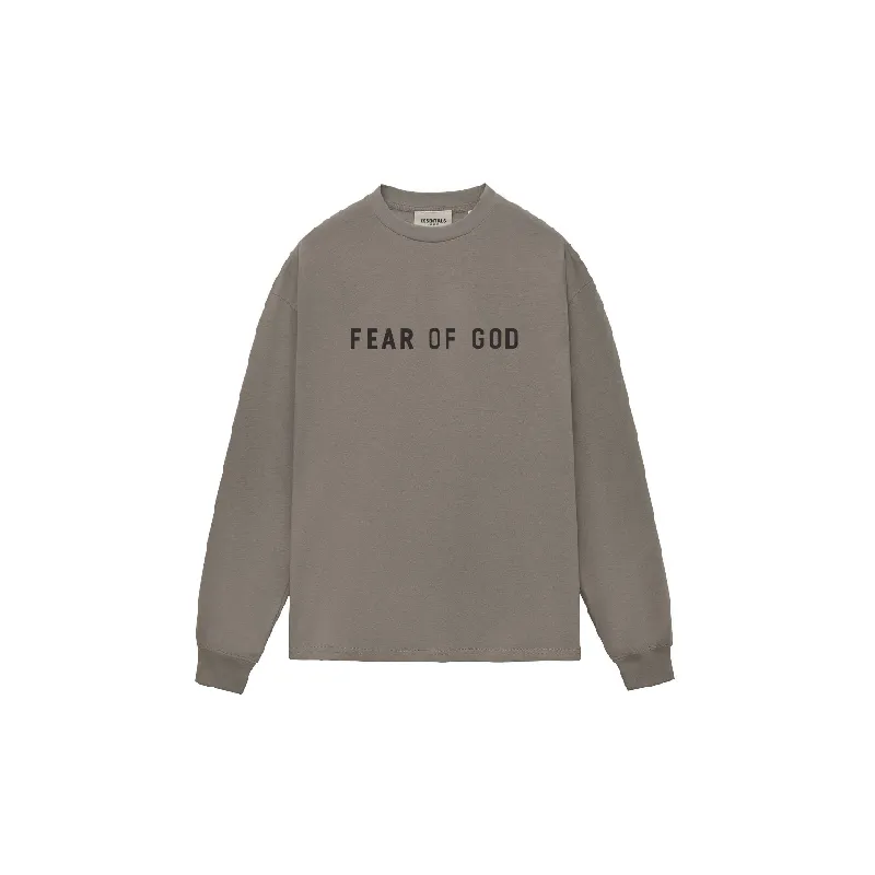 Casual Loose Letter Printing Sweatshirt Combed Cotton Women-5