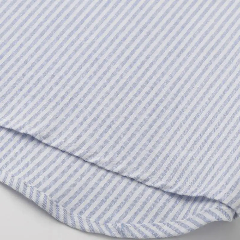 Casual Striped 100% Cotton Shirt Unisex-2
