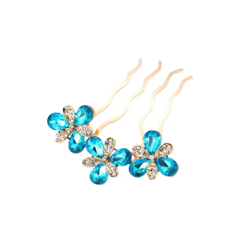 Retro Floral Hairpin