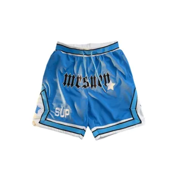 Casual Embroidered Ribbon Sports Shorts