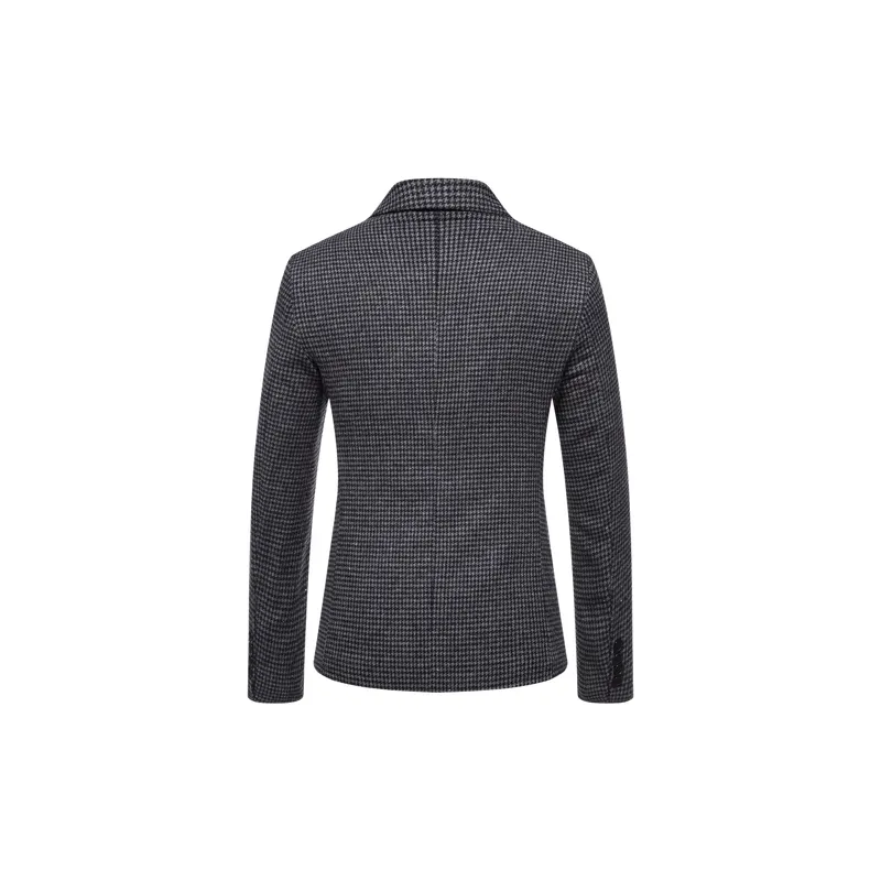 Casual Fashionable Woolen Fabric Business Suit-4