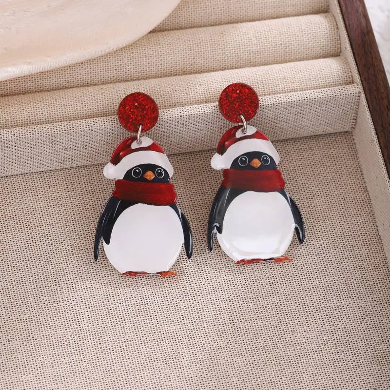 Cute Christmas Anima Earring-1