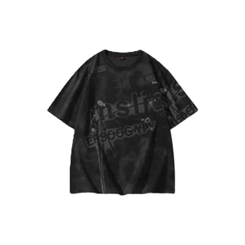 Irregular Print T Shirt-3