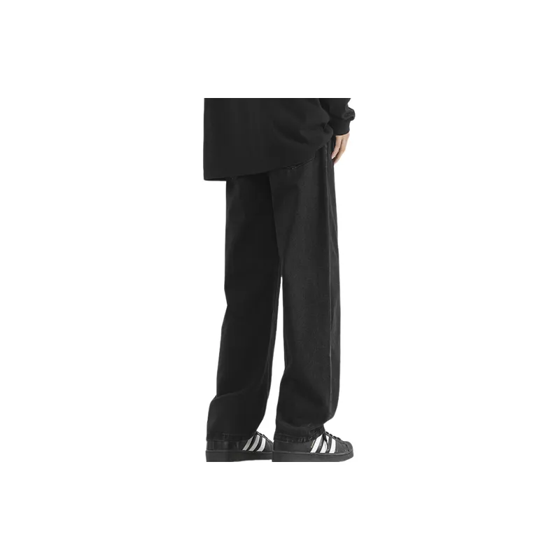 Basics Fashionable Denim Casual Pants-12