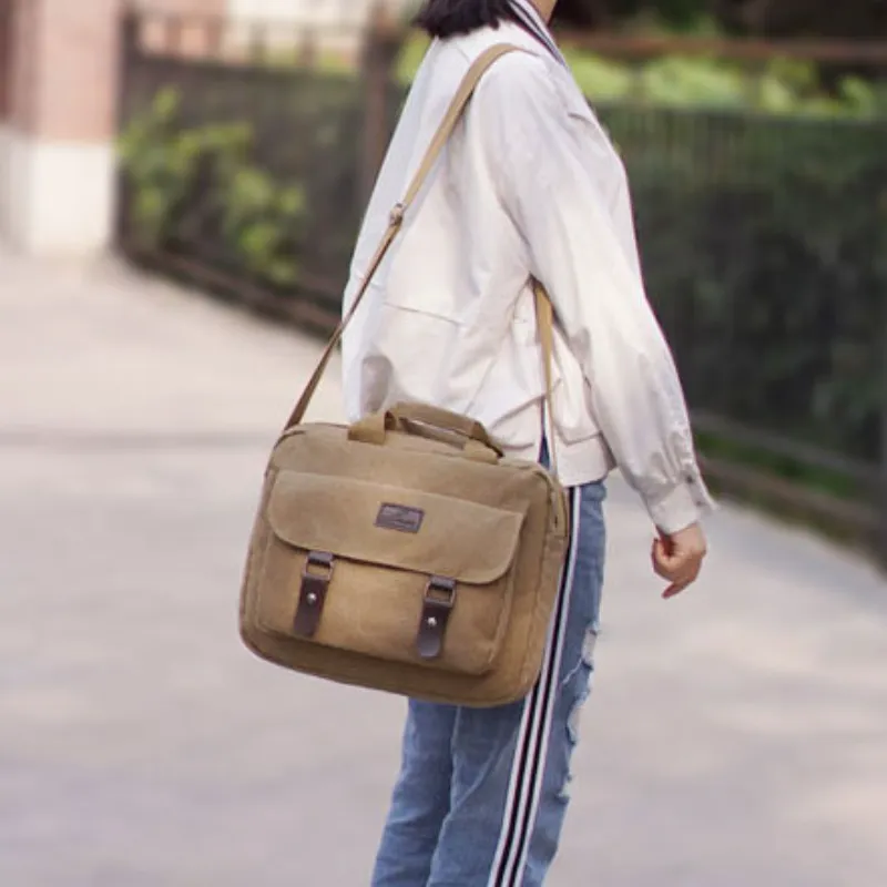 Retro Large Capacity Crossbody Bag-4