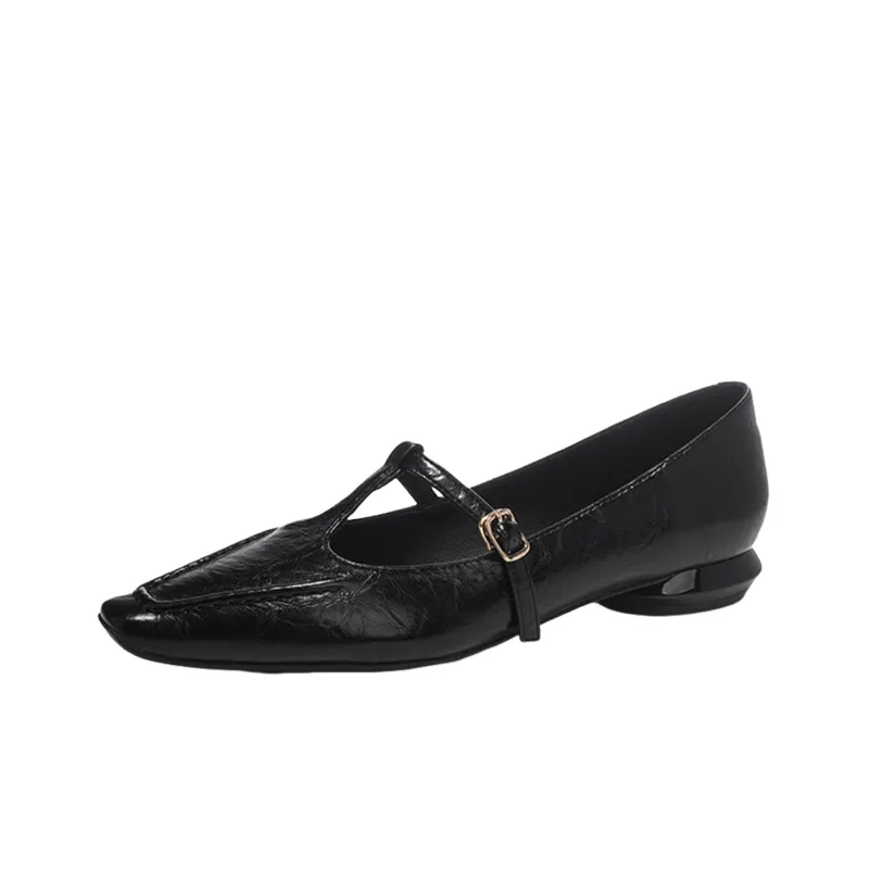 Elegant Plain Mary Jane Shoes-6