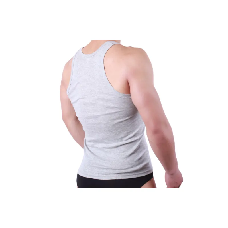 Sporty Loose Cotton Vest-7