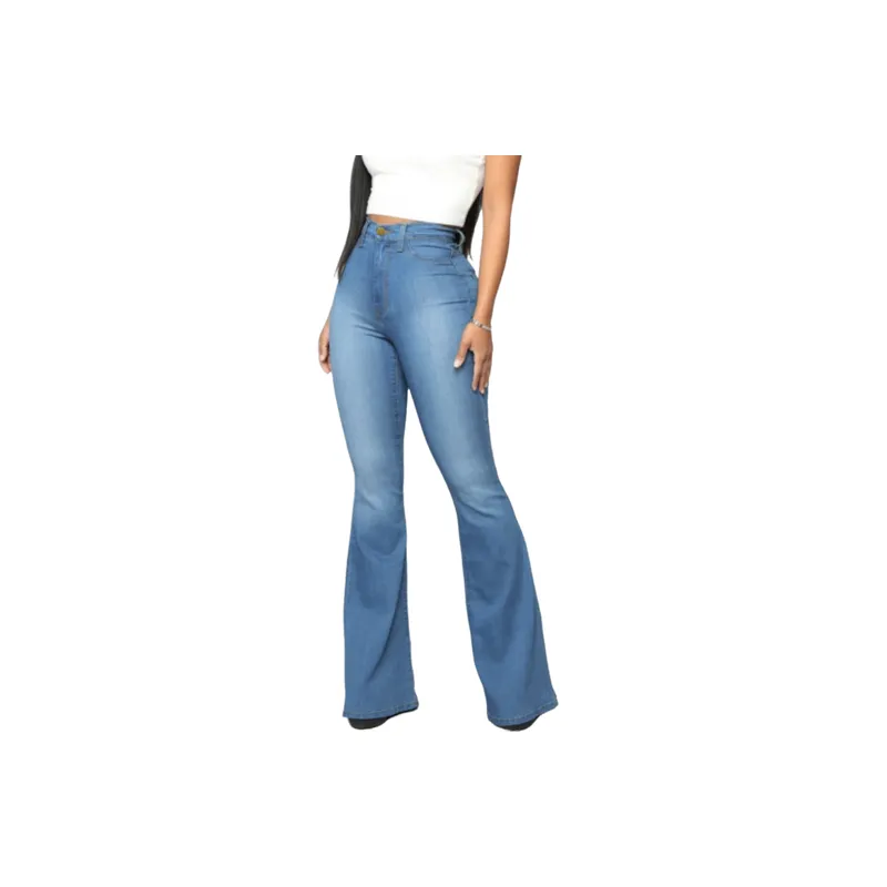 Casual Simple Jeans Women-2