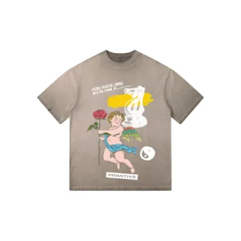 Retro Casual Loose Fried T Shirt