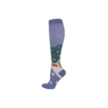 Sporty Breathable Nylon Blend Mid Calf Sock