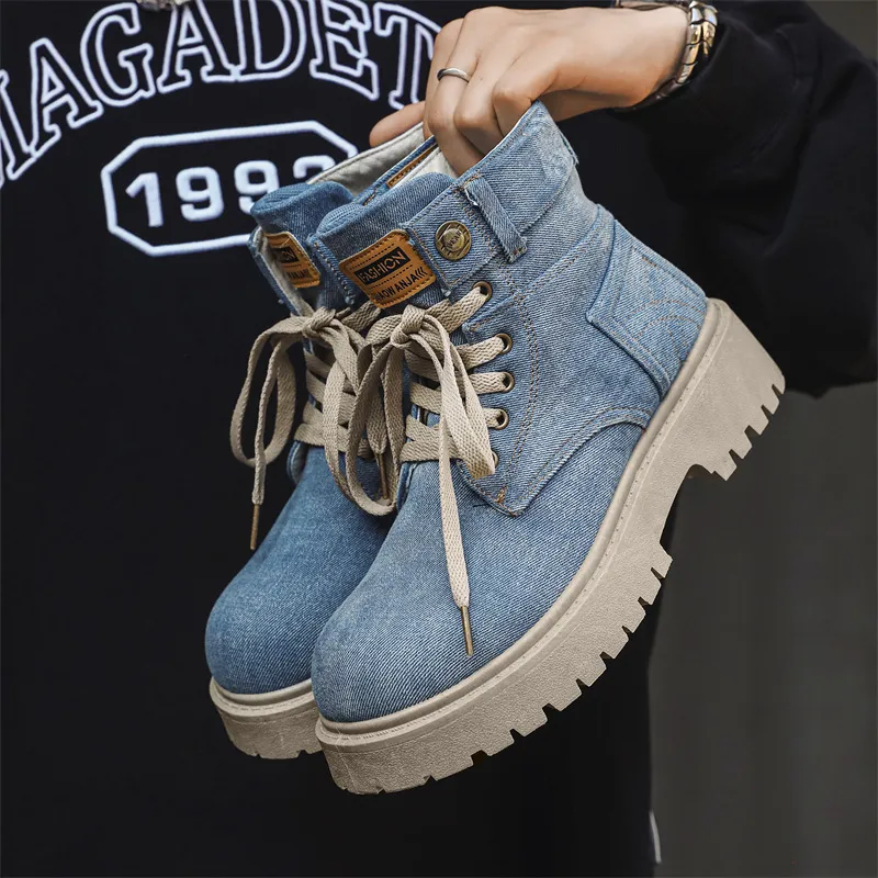 Retro Breathable Casual Martin Boot-5