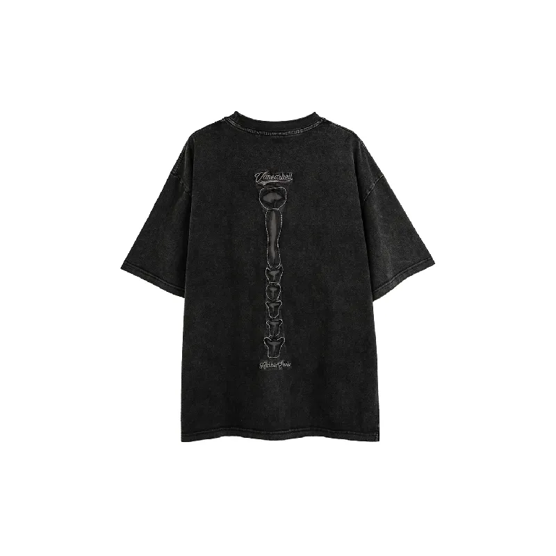 Fashionable Loose 100% Cotton T Shirt Unisex-1