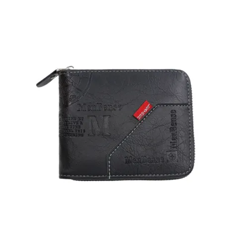 Fashionable Zipper Wallet Man