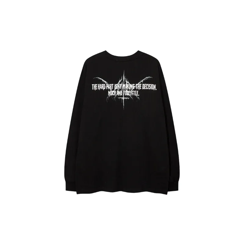 Street Loose 100% Cotton T Shirt-1