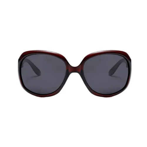 ENFANTIN Sunglasses Unisex Transparent Gray Frame With Gray Black Lens