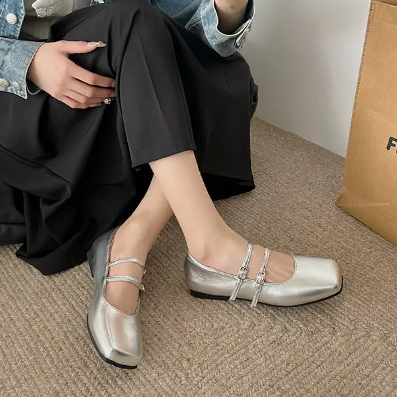 Elegant Simple Mary Jane Shoes-5