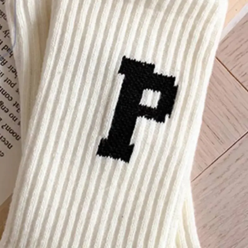 Fashionable Sporty Cotton Mid Calf Sock-6