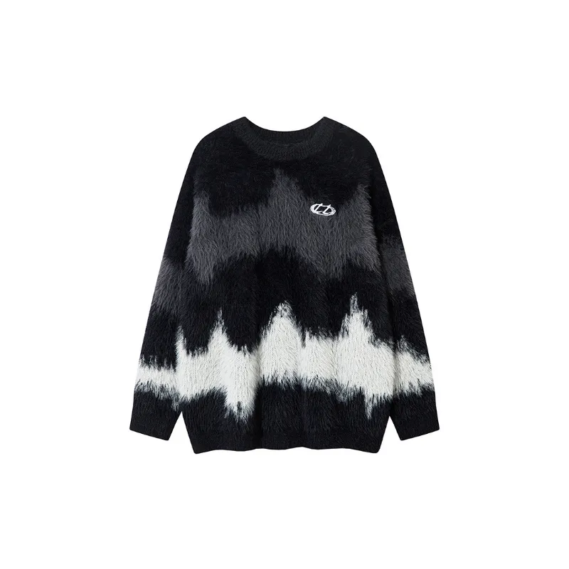 Simple Striped Sweater-2