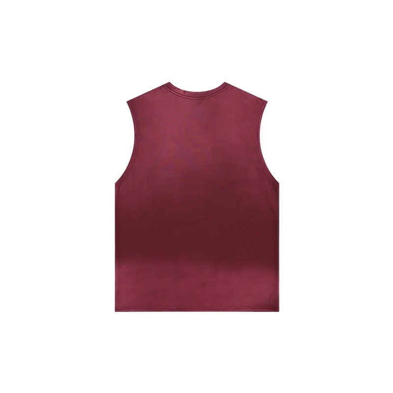 Fashionable Ombre 100% Cotton Vest-3