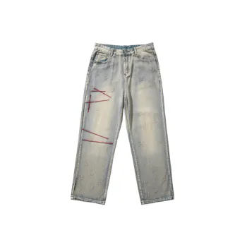 Fashion Embroidered Jeans