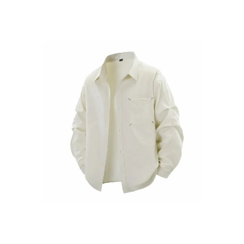 Simple Casual Polyester Jacket-6