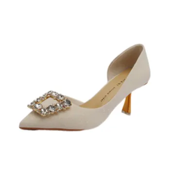 Glamorous Rhinestone High Heels