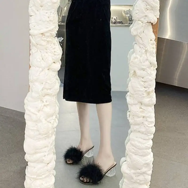 Fashionable Funky Slide Sandals-4