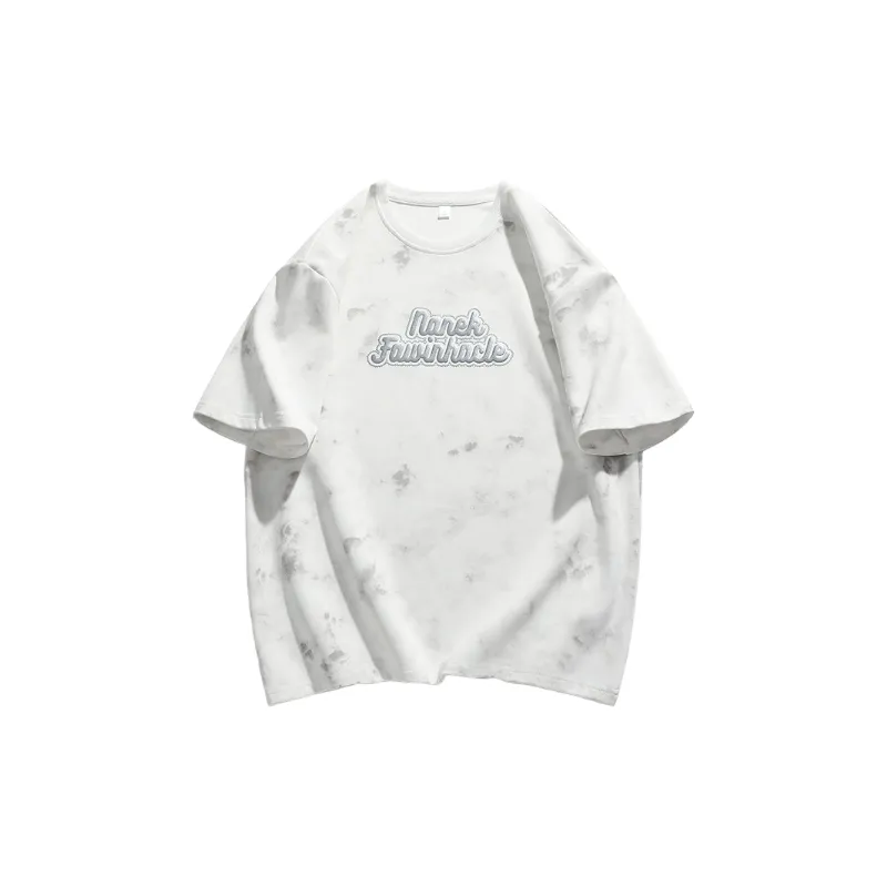 Trendy Loose Blended Synthetic Fabrics T Shirt-3