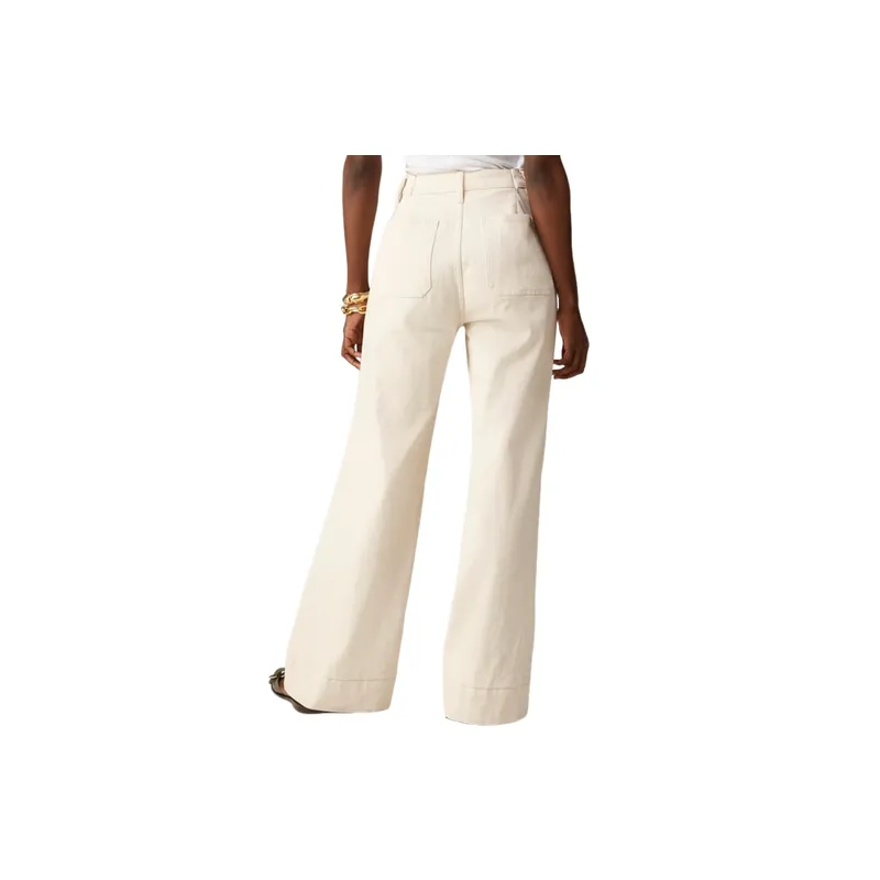 Fashionable Simple Jeans Women-3