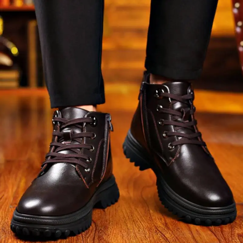 Simple Warm Cotton Shoes-3