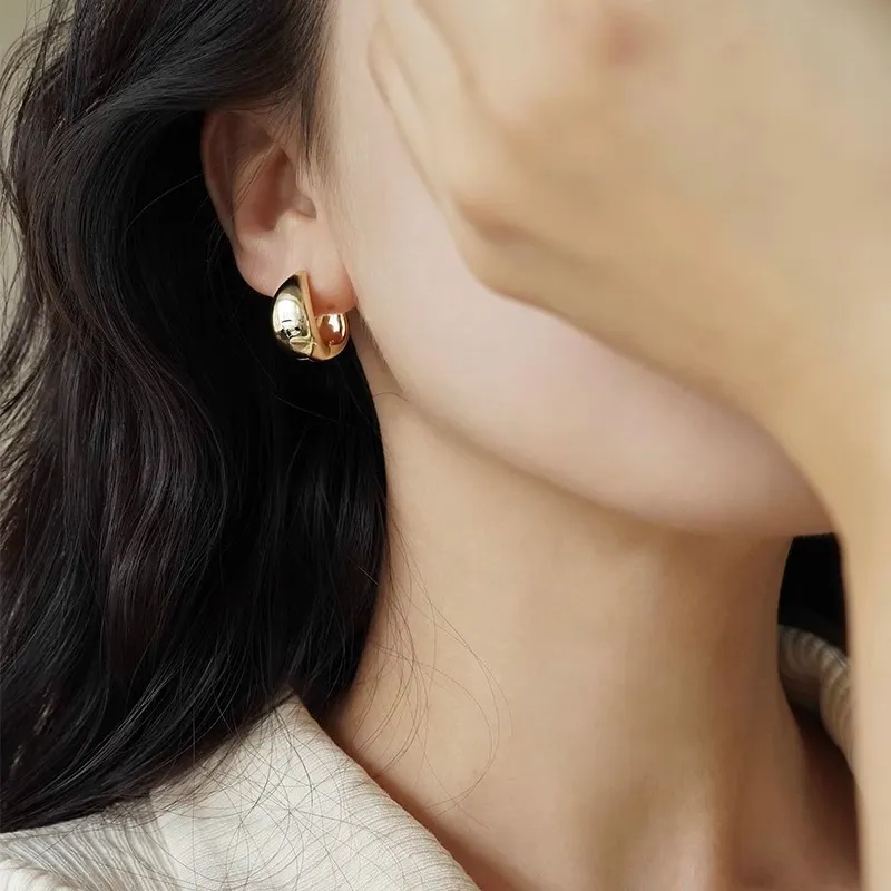 Elegant Simple Fashion Water Drop Earring-4