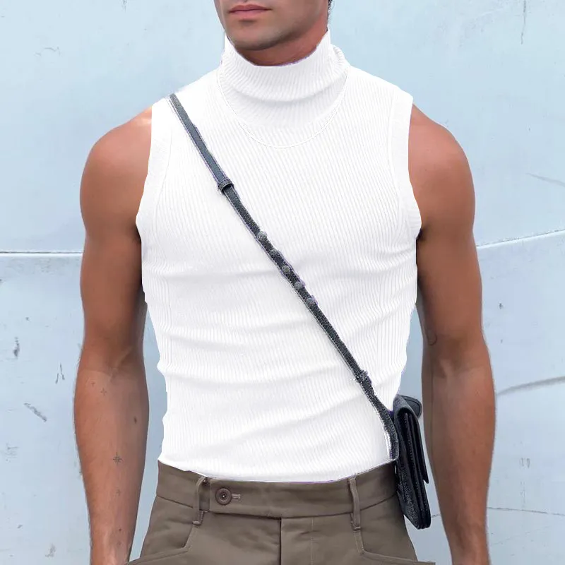 Plain Fashionable Vest-2