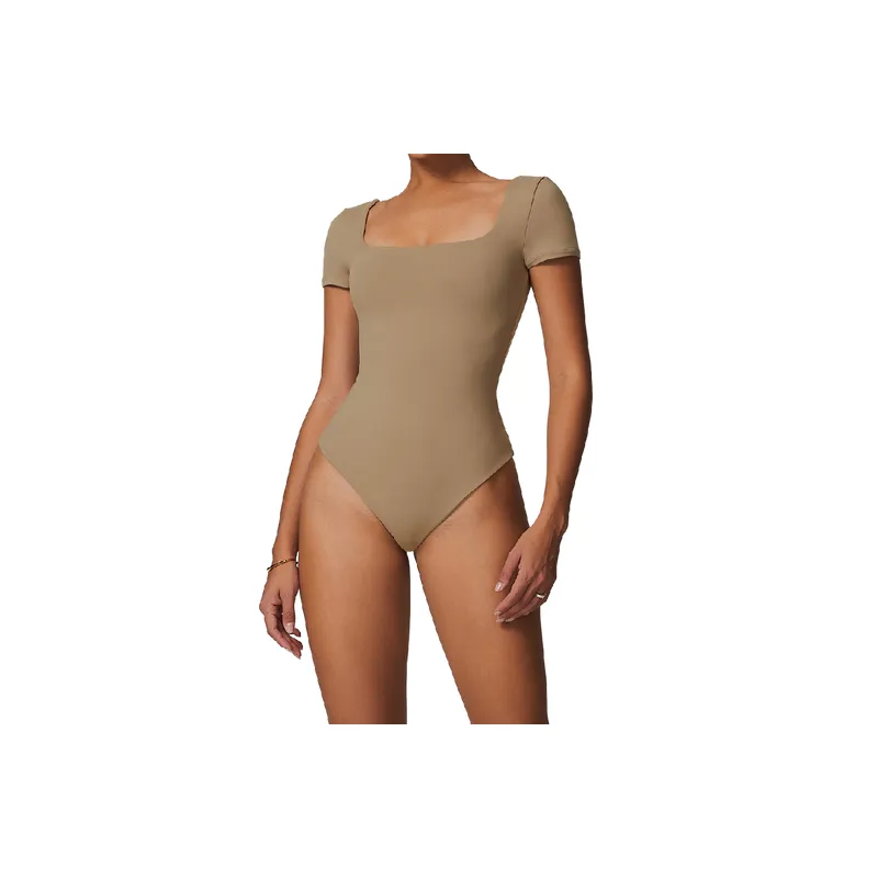 Breathable Sporty Bodysuit Women-0