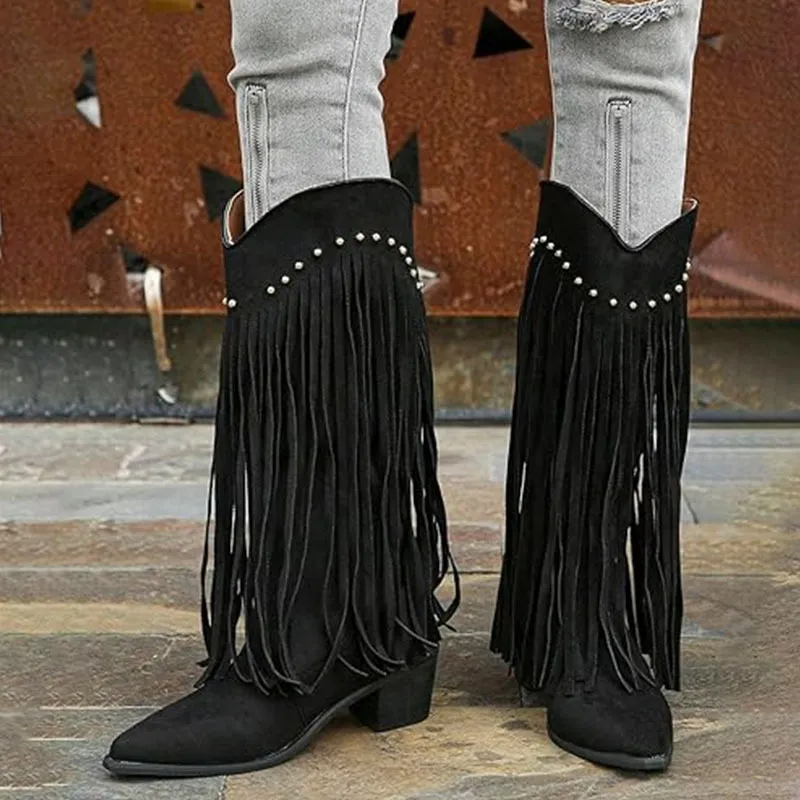 Fashion Basics Knee High Boots-5