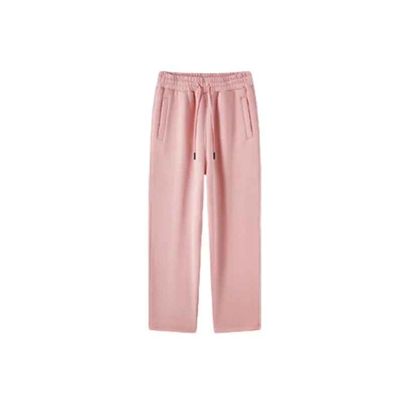 Casual Plain Fleece Sports Pants-6