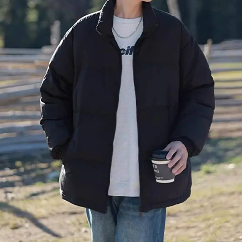 Warming Fashionable White Duck Down Jacket-1
