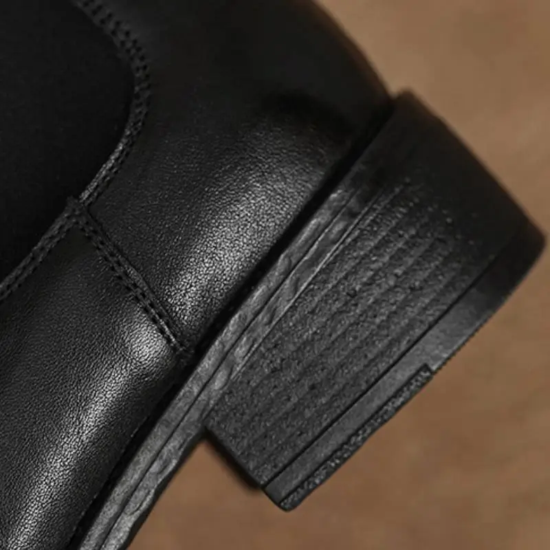 Retro Simple Chelsea Boot-6