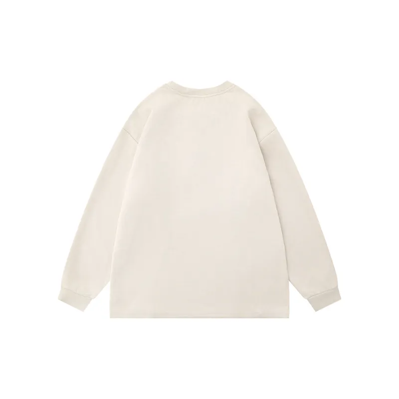 Fashionable Loose Long Sleeve Sweatshirt-5