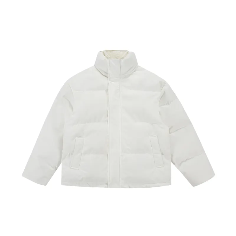 Loose Fashionable Quilted Jacket-5