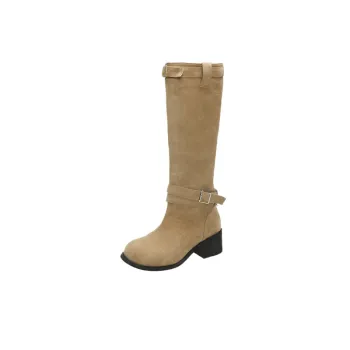 Casual Fashionable Knee High Boots