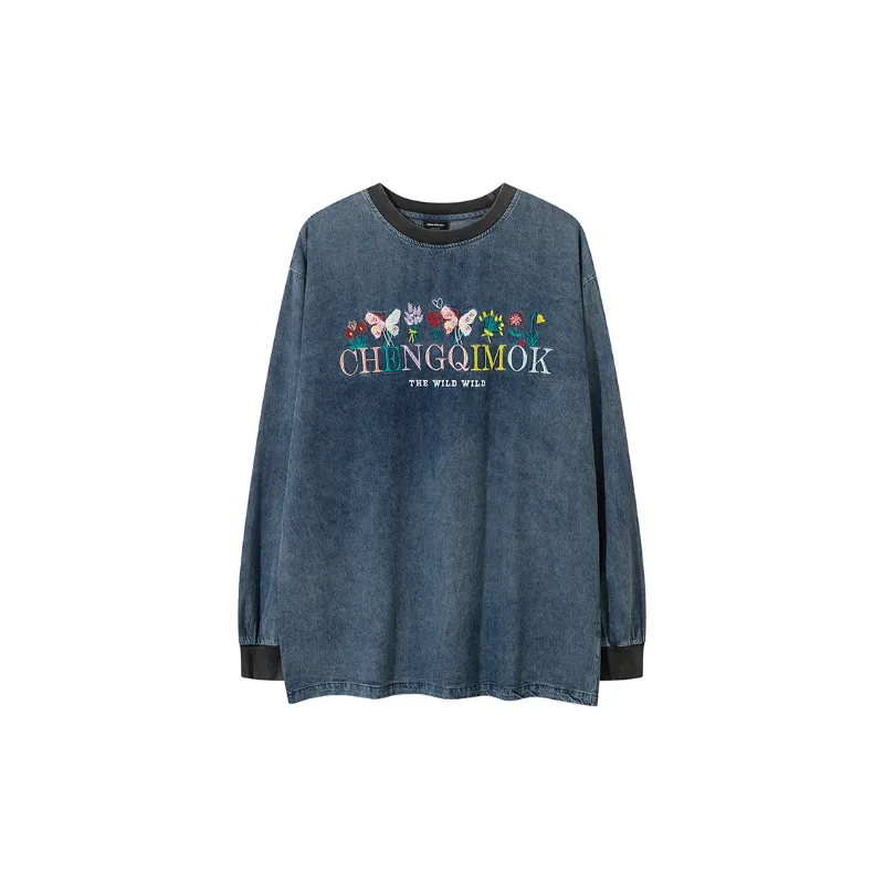 Retro Washed Sweatshirt-0