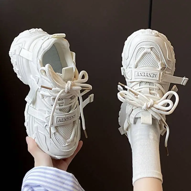Breathable Lightweight Glamorous Platform Shoes-2